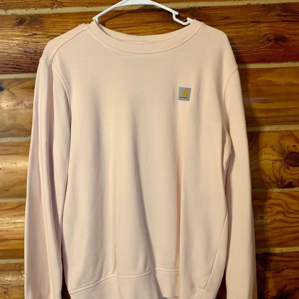Carhartt Women's Relaxed Fit Midweight French Terry Crewneck Sweatshirt - Picture 2 of 11